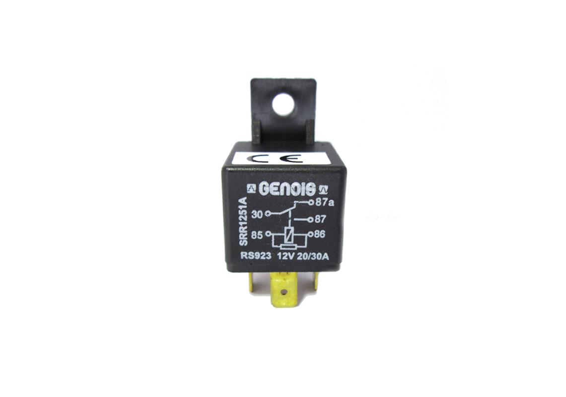 MINI RELAIS 12V 30A 5 PLOTS